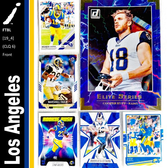 Panini Other - Los Angeles Rams 6 Card Lot - FTBL [19_4]